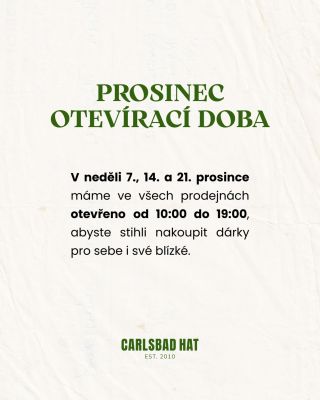 Období před Vánocemi může být časově náročné. Aby hledání dárků nebylo tak stresující, rozhodli jsme se, že v prosinci...